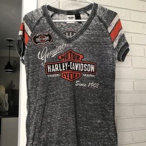 Harley Davidson genuine motor clothes  T-shirt